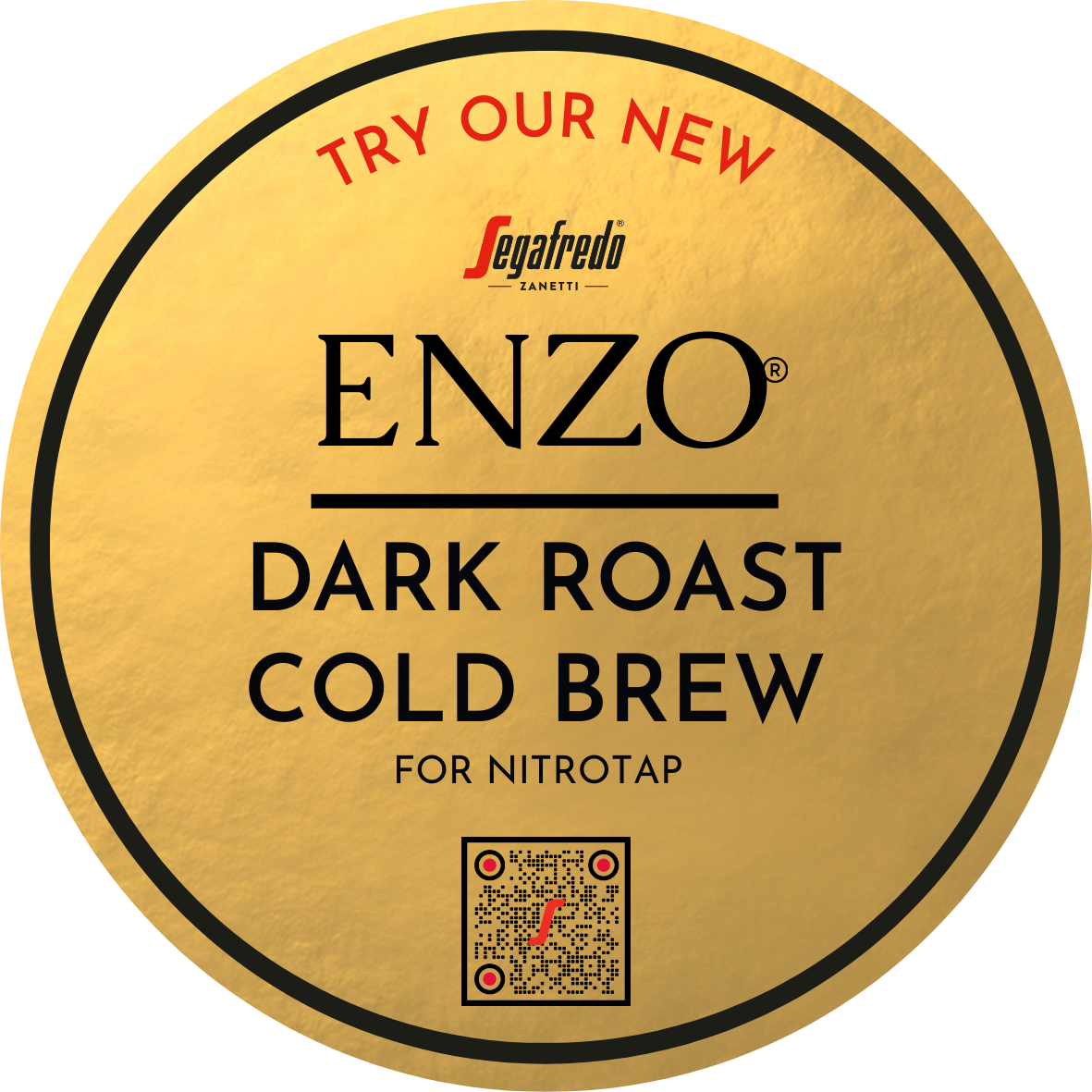 Segafredo Enzo™ Cold Brew Ready-to-Drink (2) 1.5gal - for Nitrotap